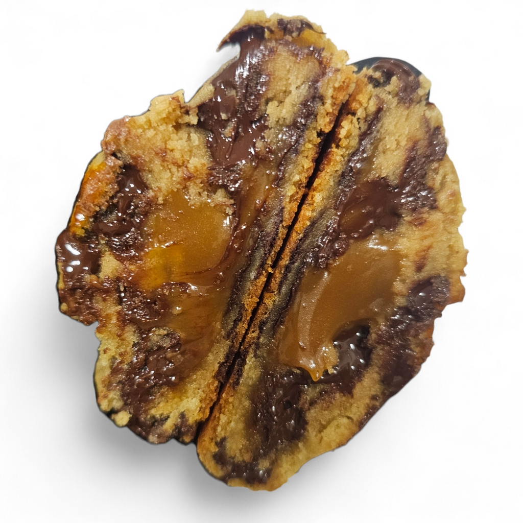 Salted Caramel NY Style Cookie  كوكيز كراميل مملح بأسلوب نيويورك