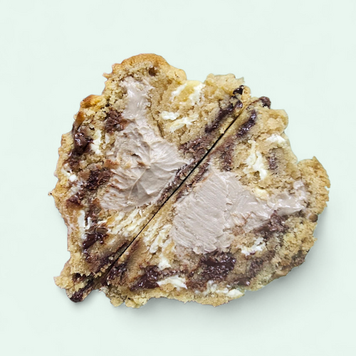 Hazelnut Cream NY Style Cookie  بسكويت كريم البندق نيويوركي